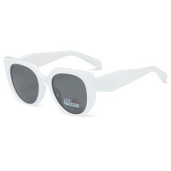 Leke Trendy Hip Hop Cat Eye Polarized Sunglasses 1889