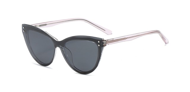 LEKE Dual Purpose Fashion Frame Magnetic Sleeve Polarized Sunglasses 8812