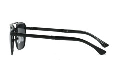 Enrico Cavaldi Double horizontal bar aviator style metal thick temples design polarized sunglasses 8662