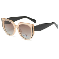 Leke Trendy Hip Hop Cat Eye Polarized Sunglasses 1889