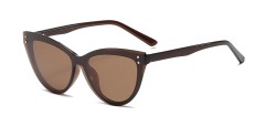 LEKE Dual Purpose Fashion Frame Magnetic Sleeve Polarized Sunglasses 8812