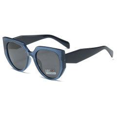 Leke Trendy Hip Hop Cat Eye Polarized Sunglasses 1889