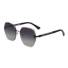 RIANOVA frameless sunglasses polarized sunglasses 6029