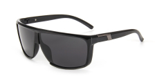 Enrico Cavaldi sporty cool cut-out design temples metal inlay polarized sunglasses 68039