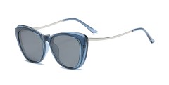 LEKE Cat Eye Design Magnetic Sleeve Polarized Sunglasses 8810