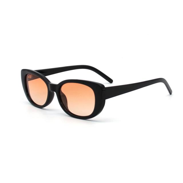 LEKE Polarized Sunglasses Compact solid colored glasses Trendy For Women 16015