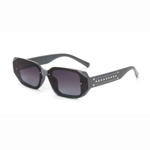 LEKE Polarized Sunglasses Narrow frame glasses edge piping 14003
