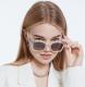 LEKE Polarized Sunglasses Box stitching color Trendy 14002