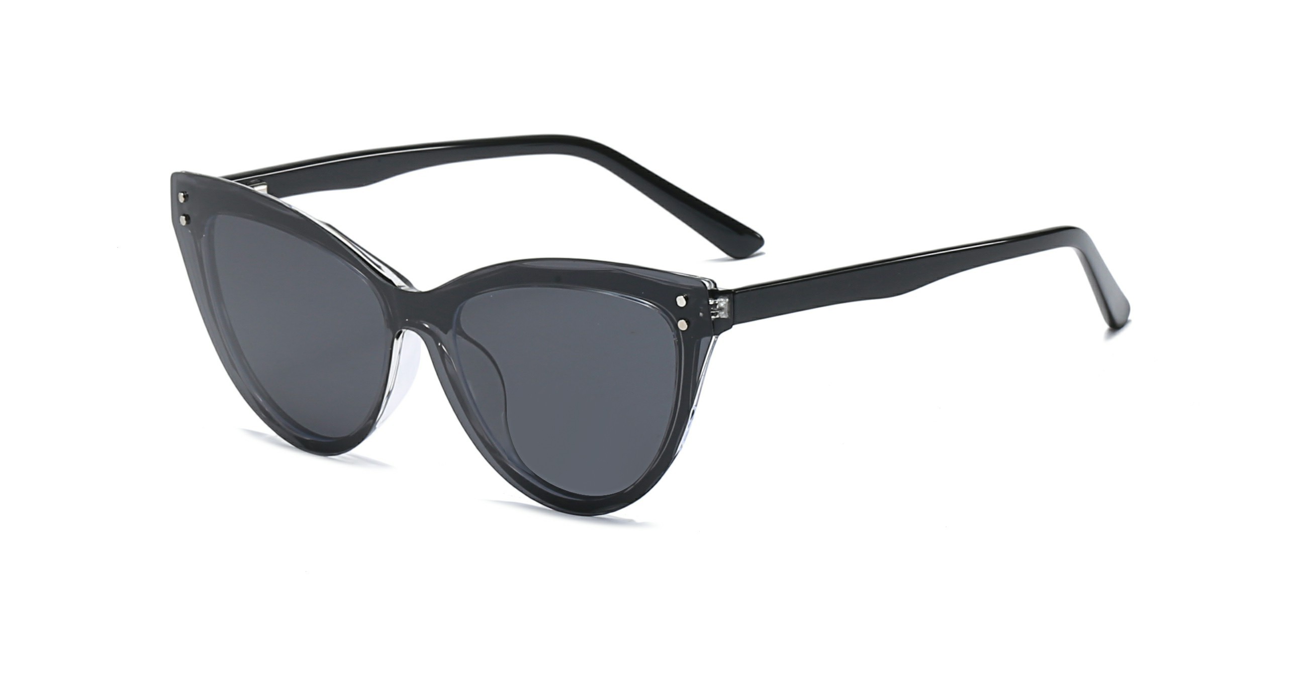 LEKE Dual Purpose Fashion Frame Magnetic Sleeve Polarized Sunglasses 8812
