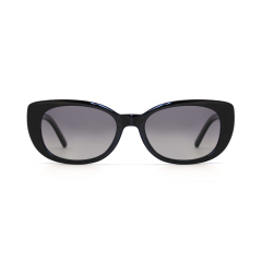 LEKE Polarized Sunglasses Compact solid colored glasses Trendy For Women 16015