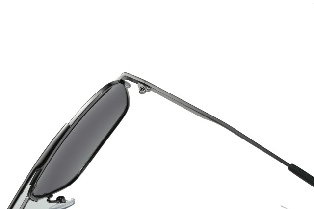 Enrico Cavaldi Double Crossbar Aviator Style Metal Leg Design Polarized Sunglasses 8663