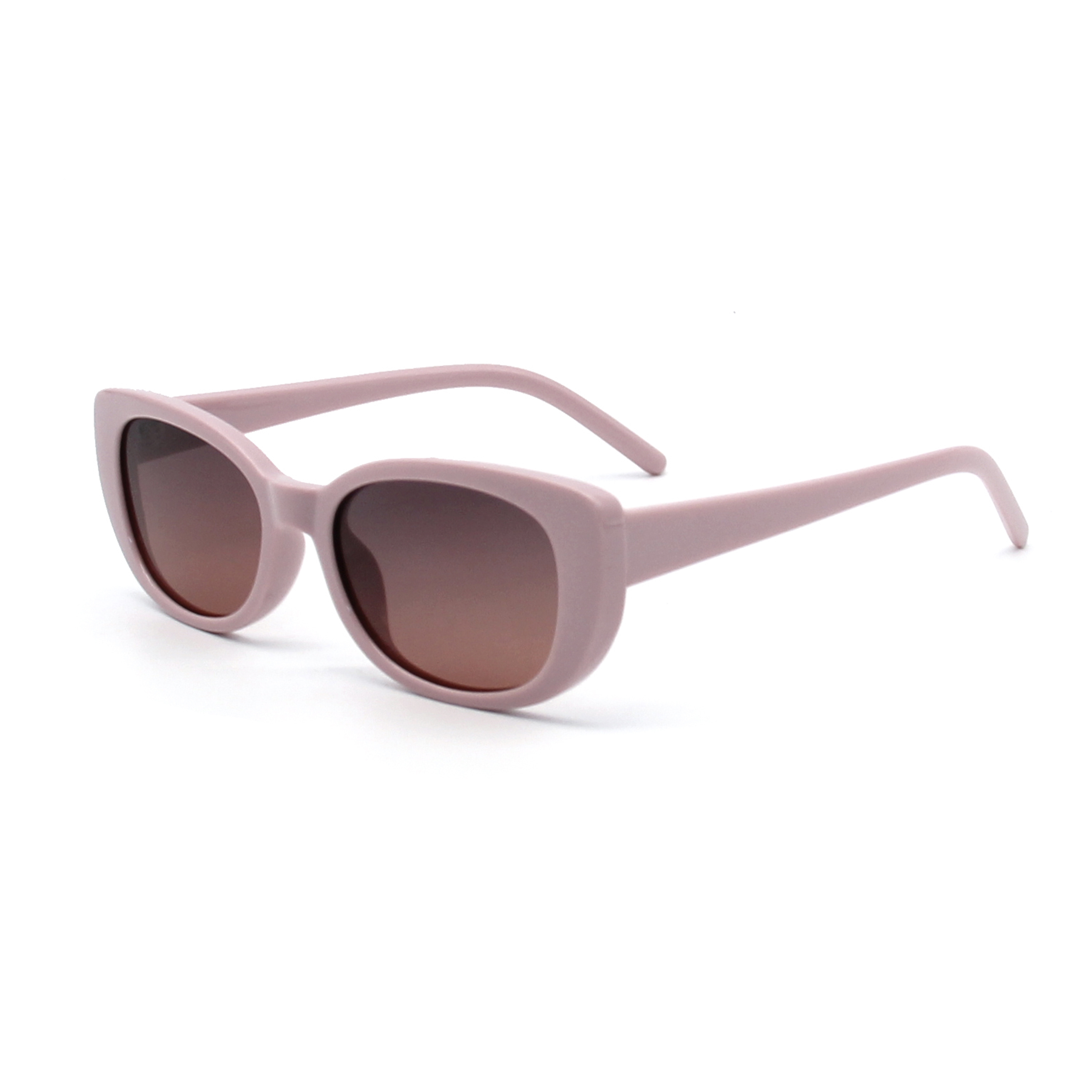 LEKE Polarized Sunglasses Compact solid colored glasses Trendy For Women 16015