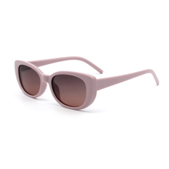 LEKE Polarized Sunglasses Compact solid colored glasses Trendy For Women 16015