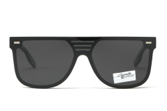 Enrique Cavaldi Polarized Sunglasses Square Frosted Frames 9704