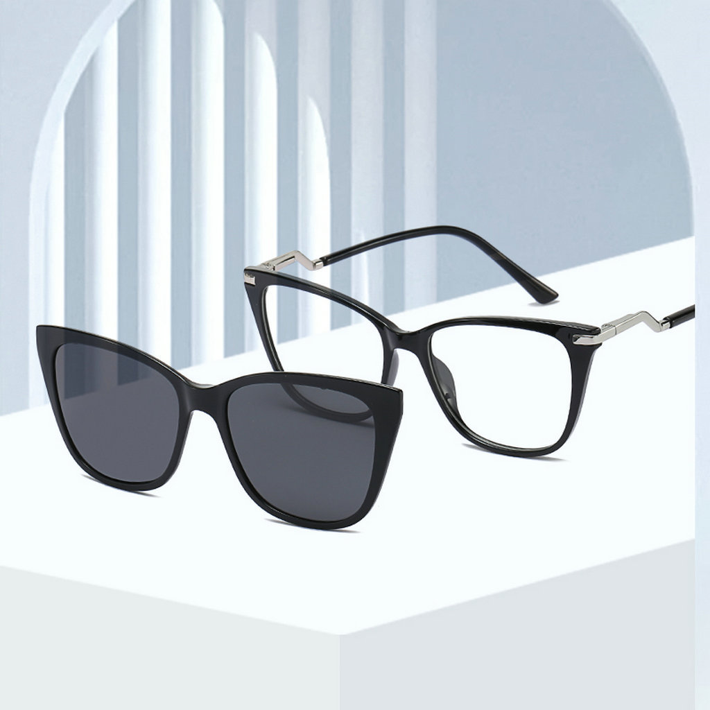 LEKE magnetic sleeve dual purpose polarized sunglasses 8805
