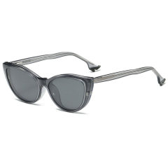 LEKE magnetic sleeve polarized sunglasses CP Pin insertion mirror leg UV400 8809