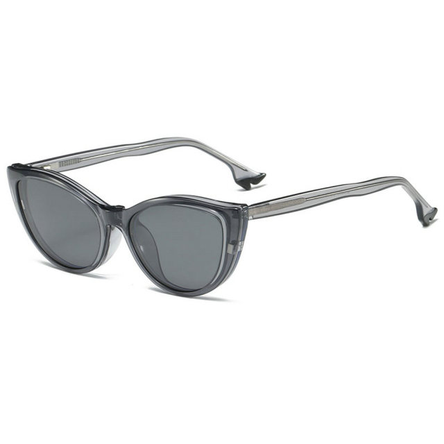 LEKE magnetic sleeve polarized sunglasses CP Pin insertion mirror leg UV400 8809
