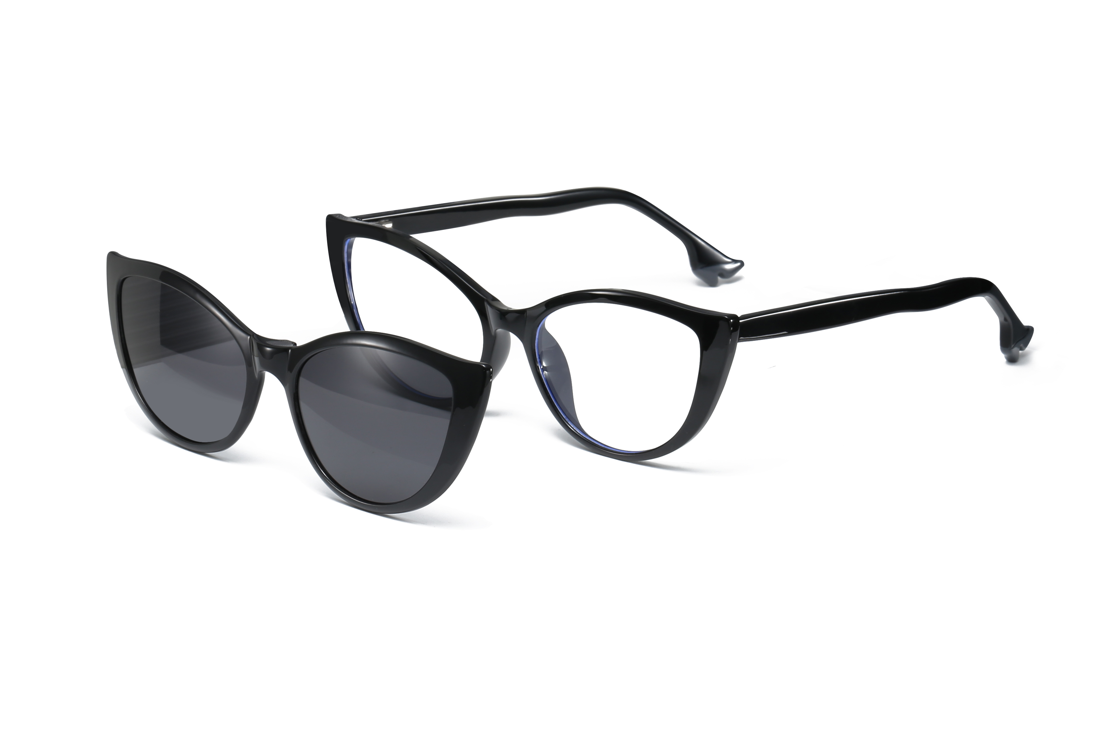 LEKE magnetic sleeve polarized sunglasses CP Pin insertion mirror leg UV400 8809