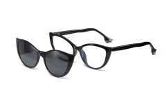 LEKE magnetic sleeve polarized sunglasses CP Pin insertion mirror leg UV400 8809