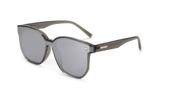 Curved curved lenses sunglasses for women, UV resistant nylon polarized sunglasses
