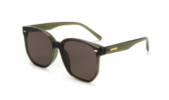 Curved curved lenses sunglasses for women, UV resistant nylon polarized sunglasses