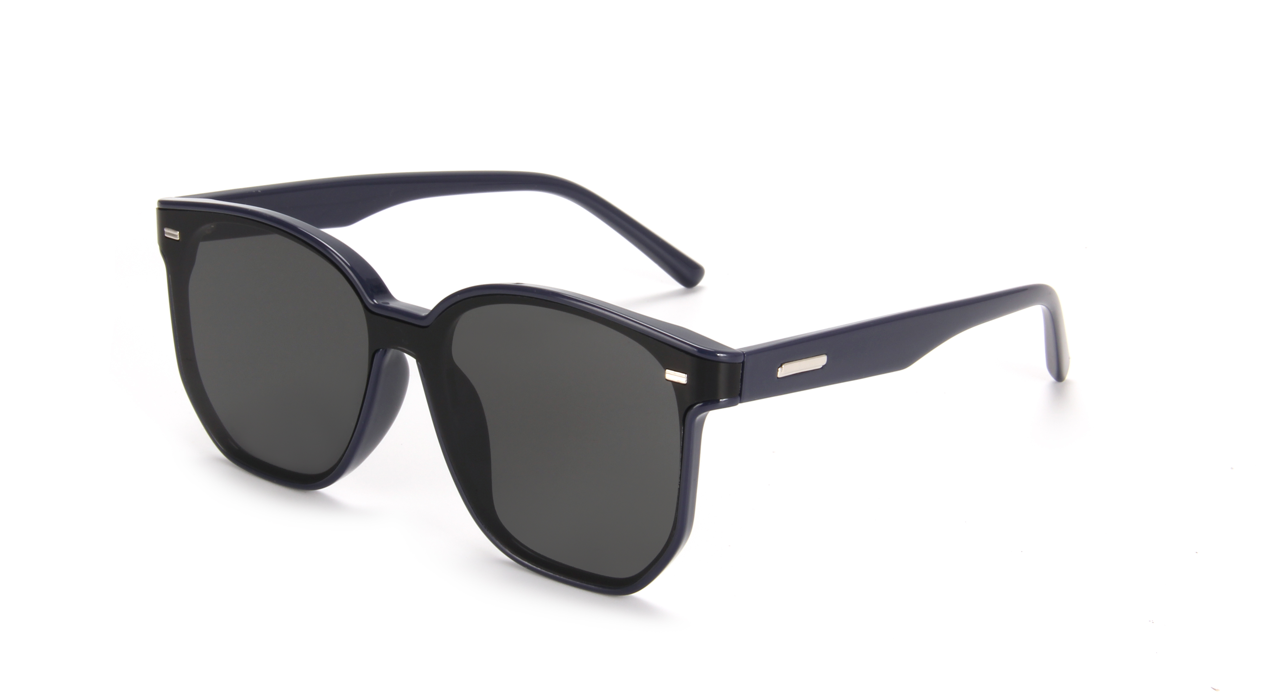 Curved curved lenses sunglasses for women, UV resistant nylon polarized sunglasses