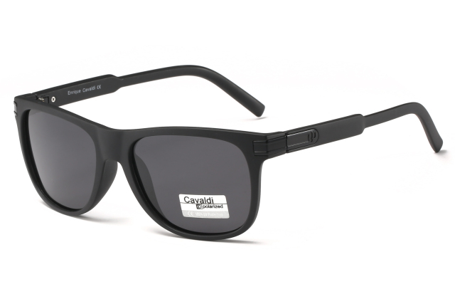 Enrique Cavaldi Polarized Sunglasses with Square Frame For Men 1101