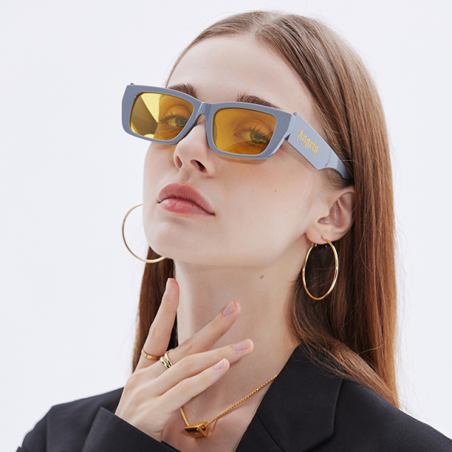 Leke Box sunglasses, thick leg polarized sunglasses 1895