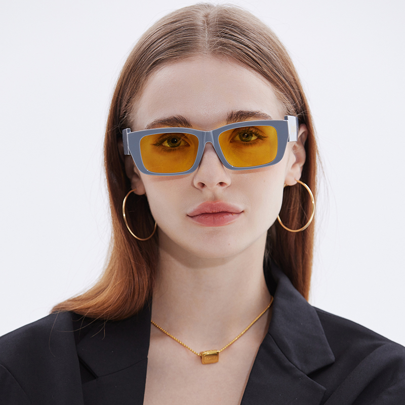 Leke Box sunglasses, thick leg polarized sunglasses 1895