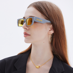 Leke Box sunglasses, thick leg polarized sunglasses 1895