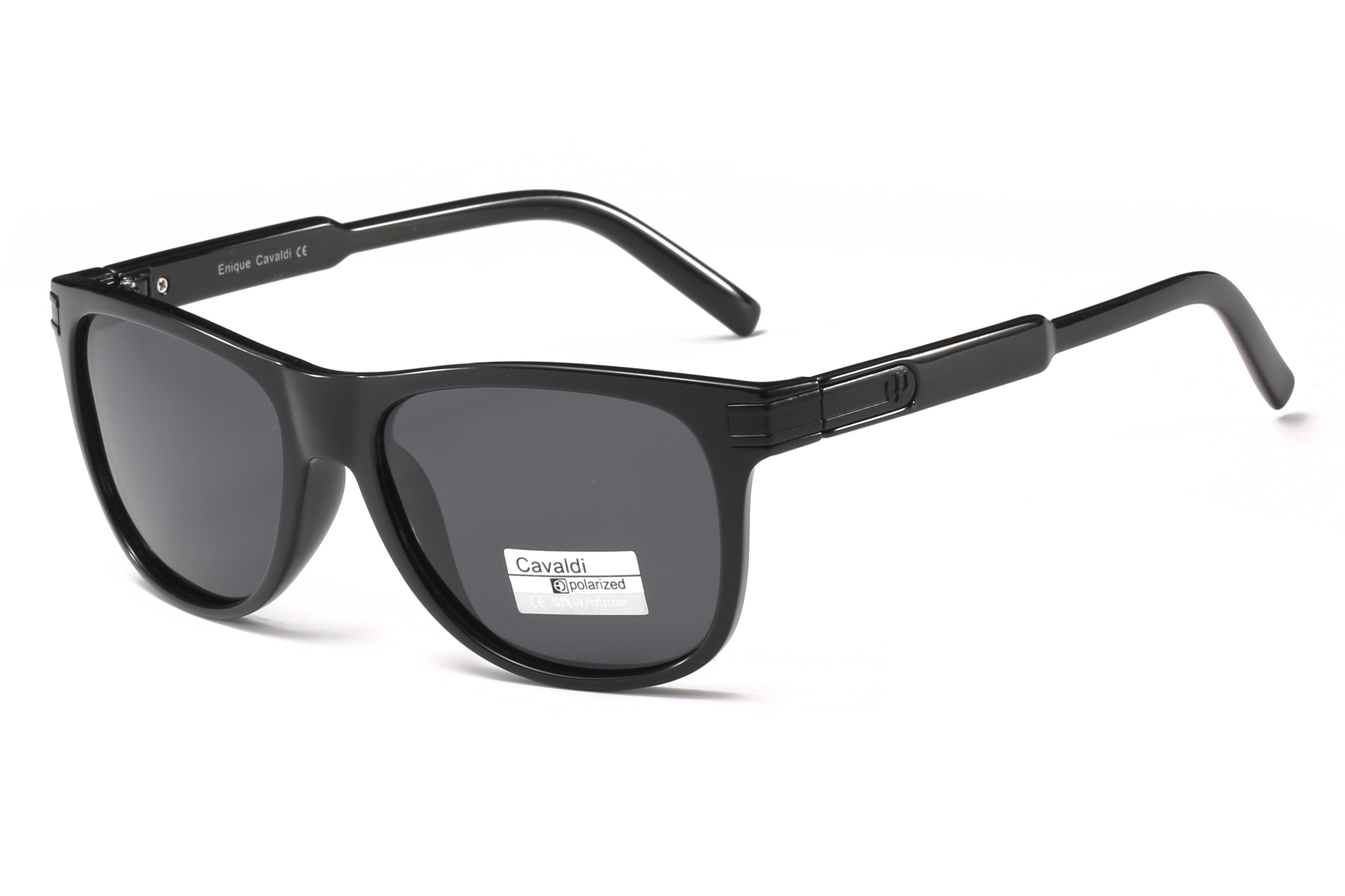 Enrique Cavaldi Polarized Sunglasses with Square Frame For Men 1101