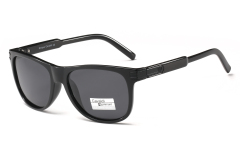 Enrique Cavaldi Polarized Sunglasses with Square Frame For Men 1101