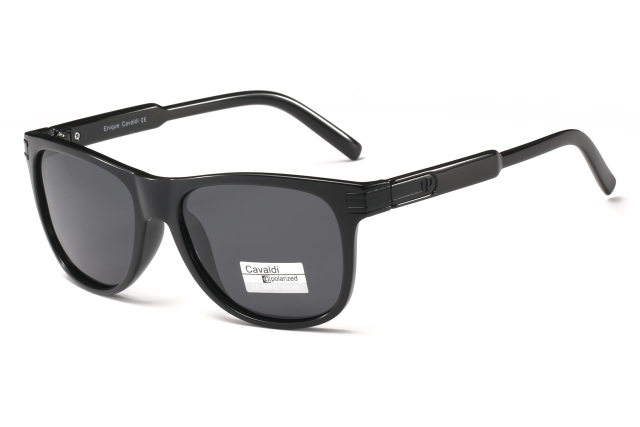 Enrique Cavaldi Polarized Sunglasses with Square Frame For Men 1101