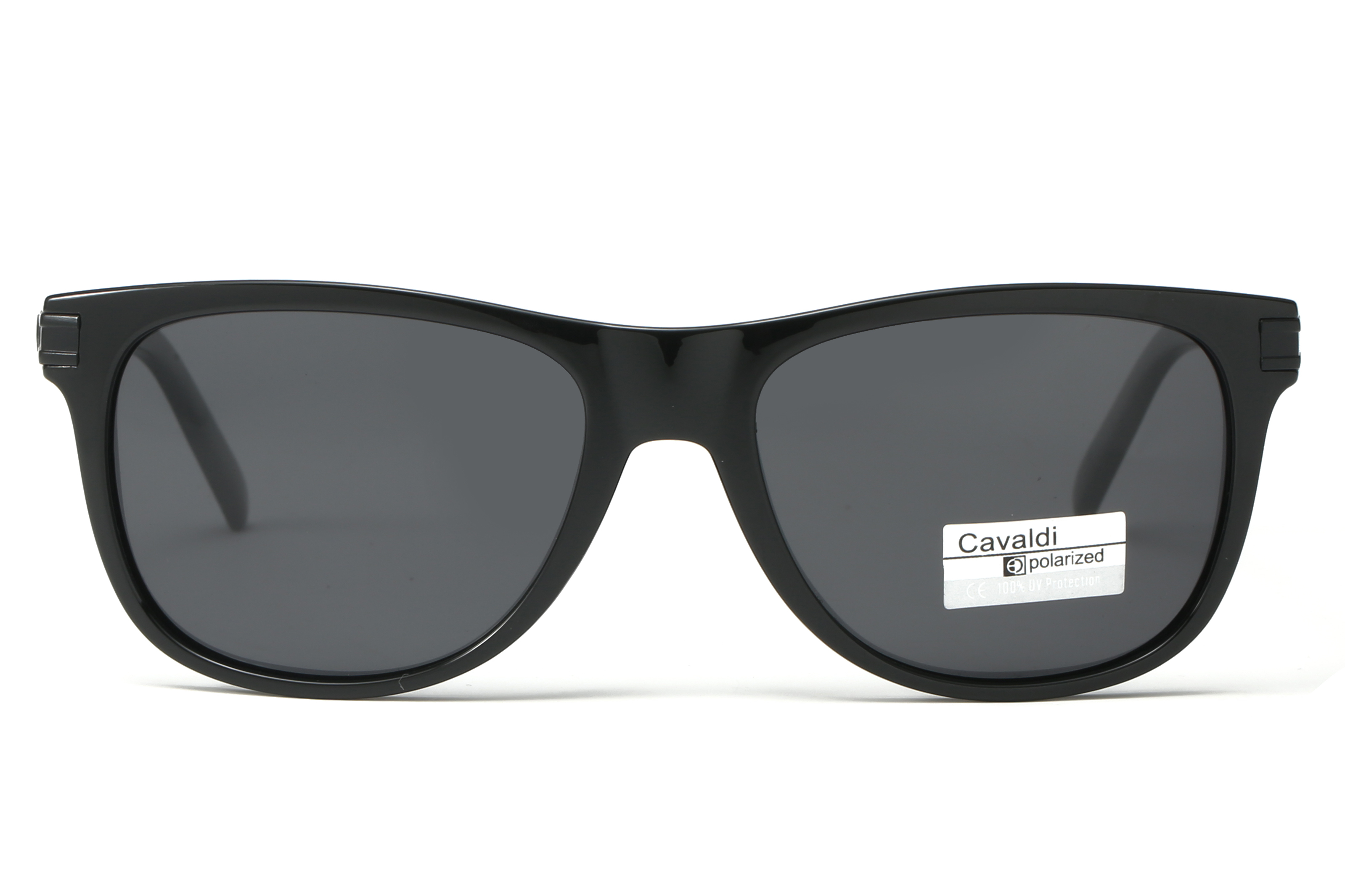 Enrique Cavaldi Polarized Sunglasses with Square Frame For Men 1101
