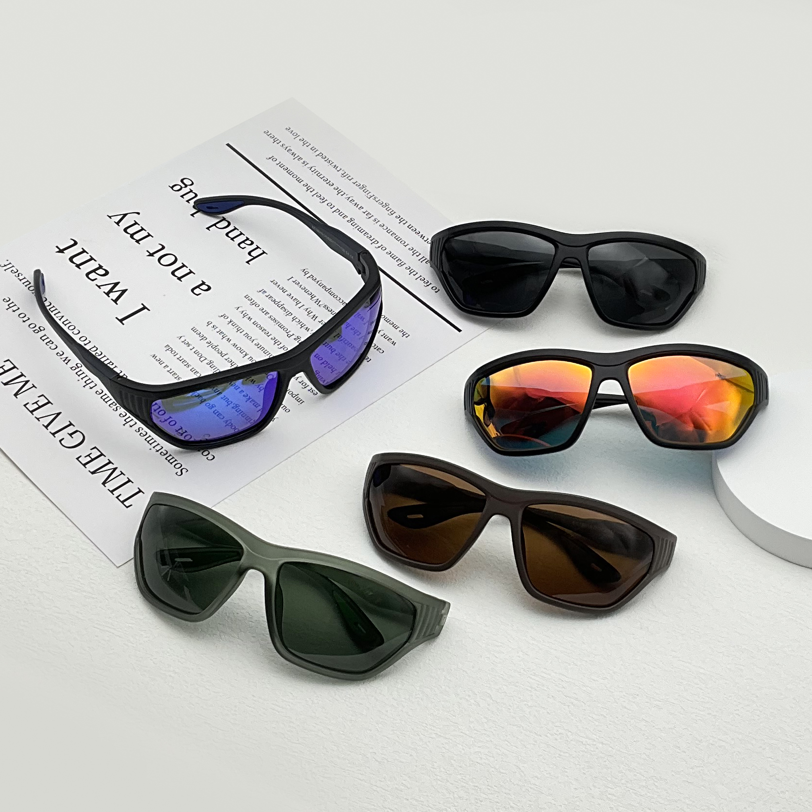 Enrique Cavaldi Polarized Sunglasses Sports cycling sunglasses eye protection 18015
