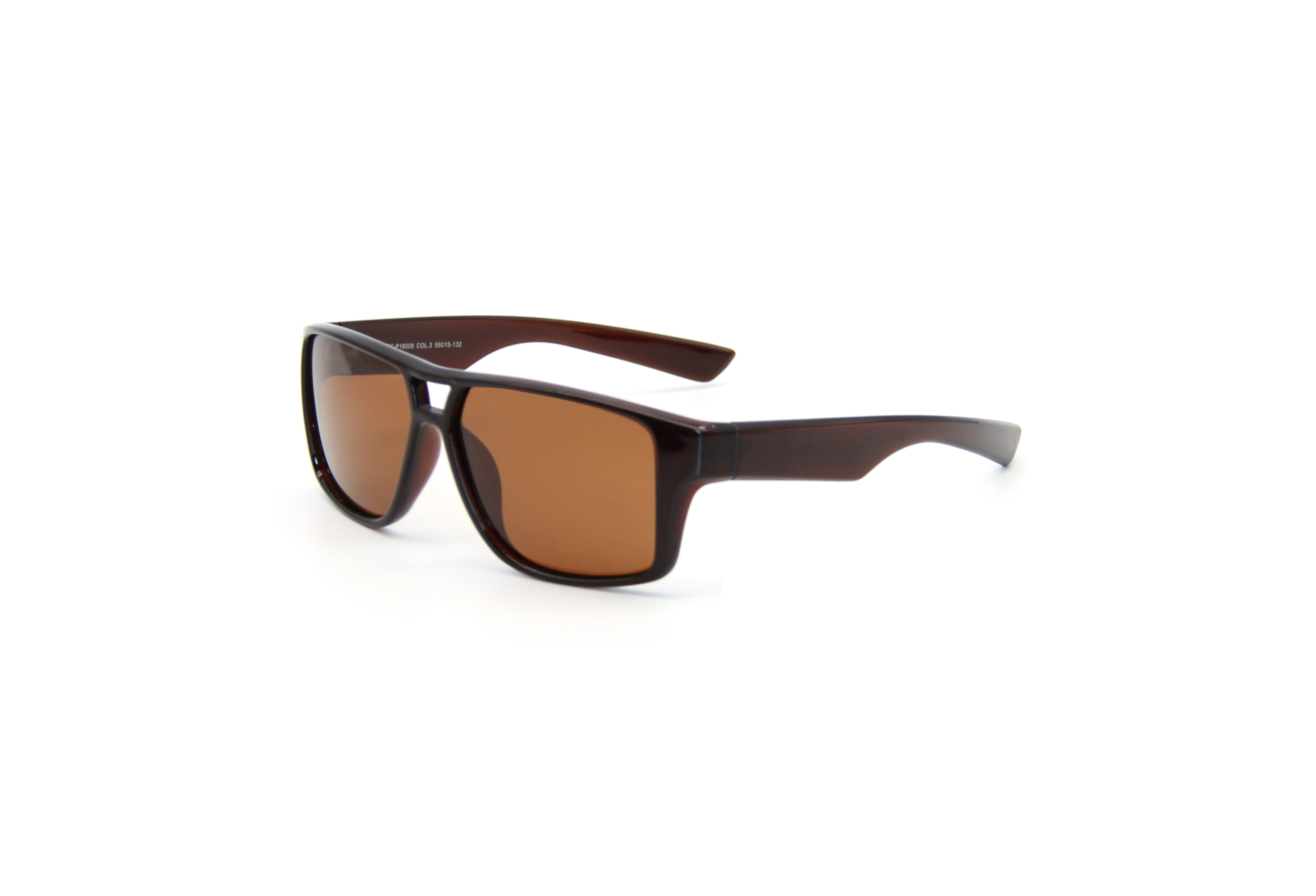 Enrique Cavaldi Polarized Sunglasses driving glasses with Square Frame For Men 18008