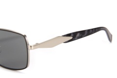 RIANOVA PC polarized sunglasses Square metal frame Sunglasses 6031