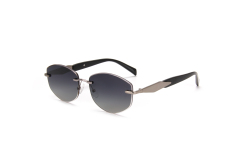 RIANOVA PC polarized sunglasses Rimless Metal Sunglasses 6028