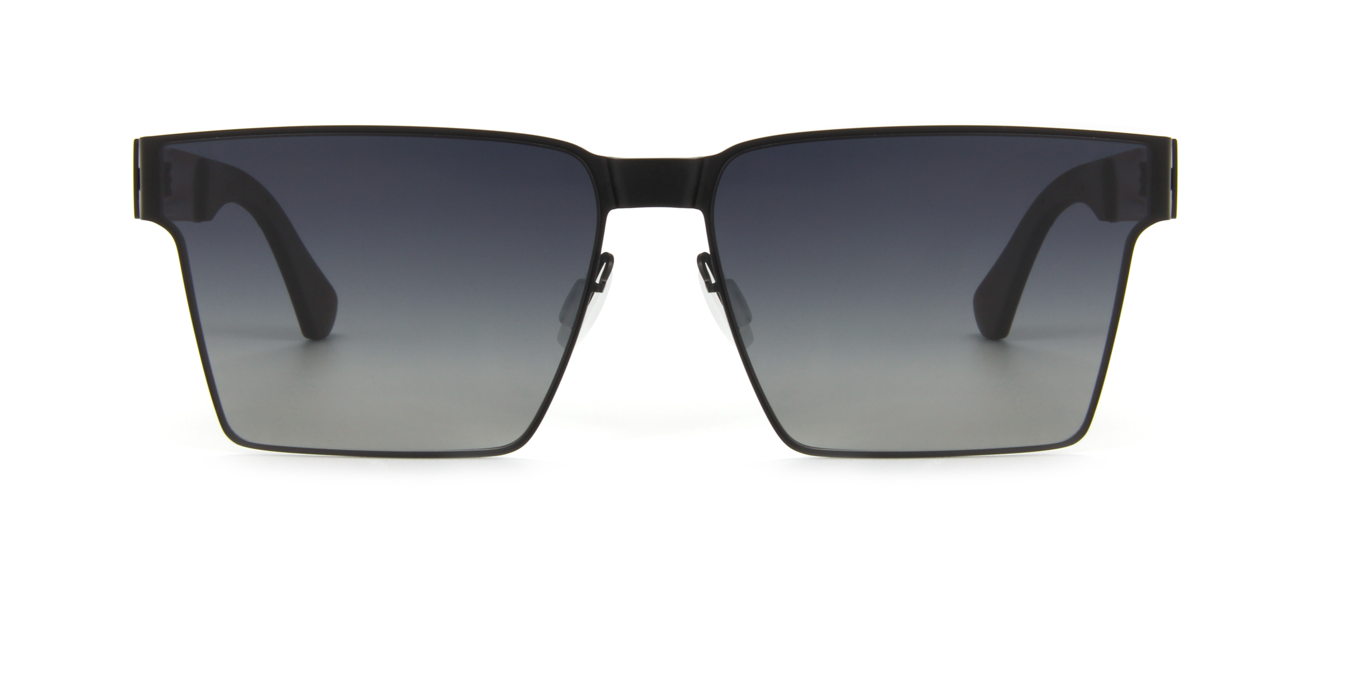 RIANOVA PC polarized sunglasses Square Frame Simple Driving Sunglasses 6032