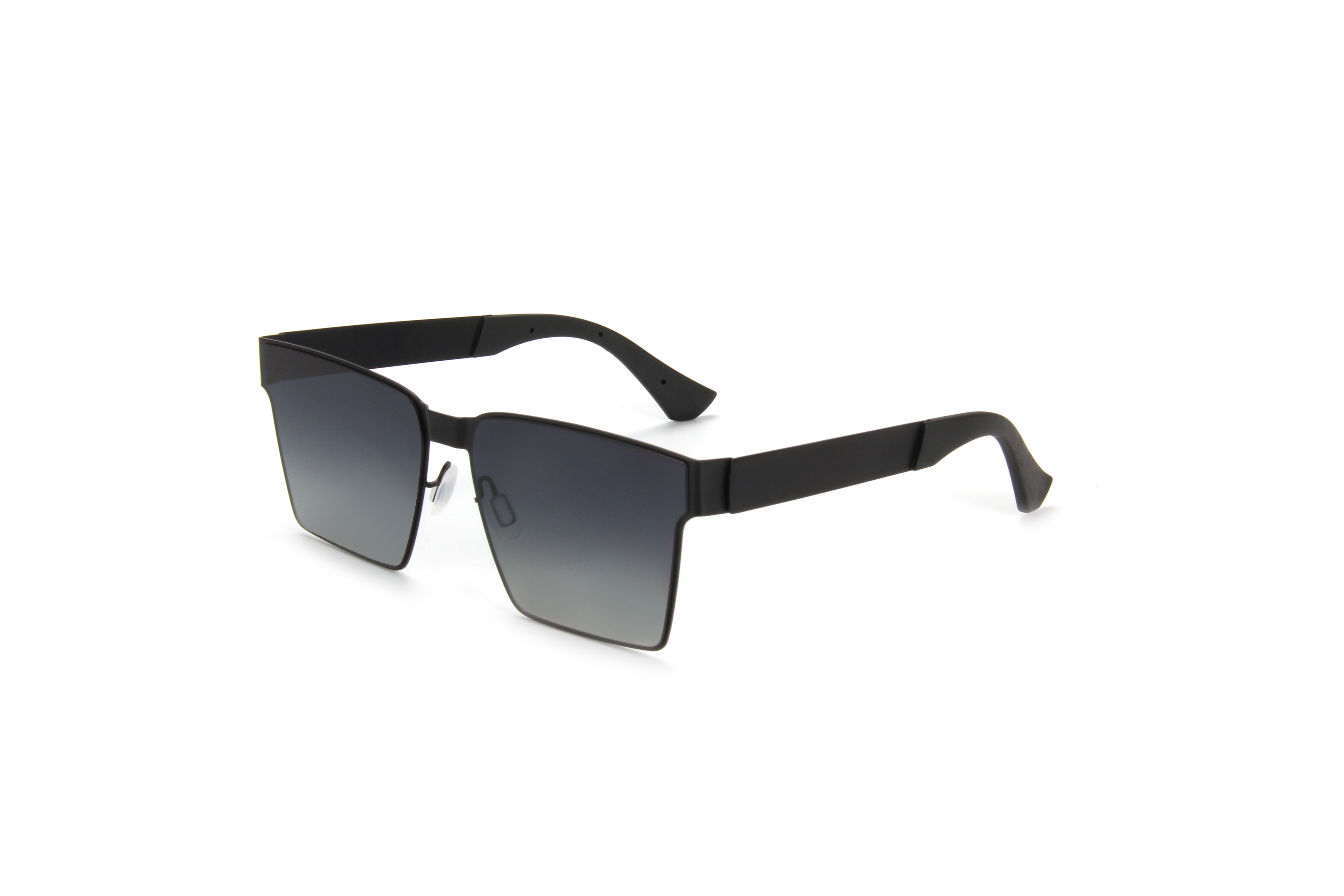 RIANOVA PC polarized sunglasses Square Frame Simple Driving Sunglasses 6032