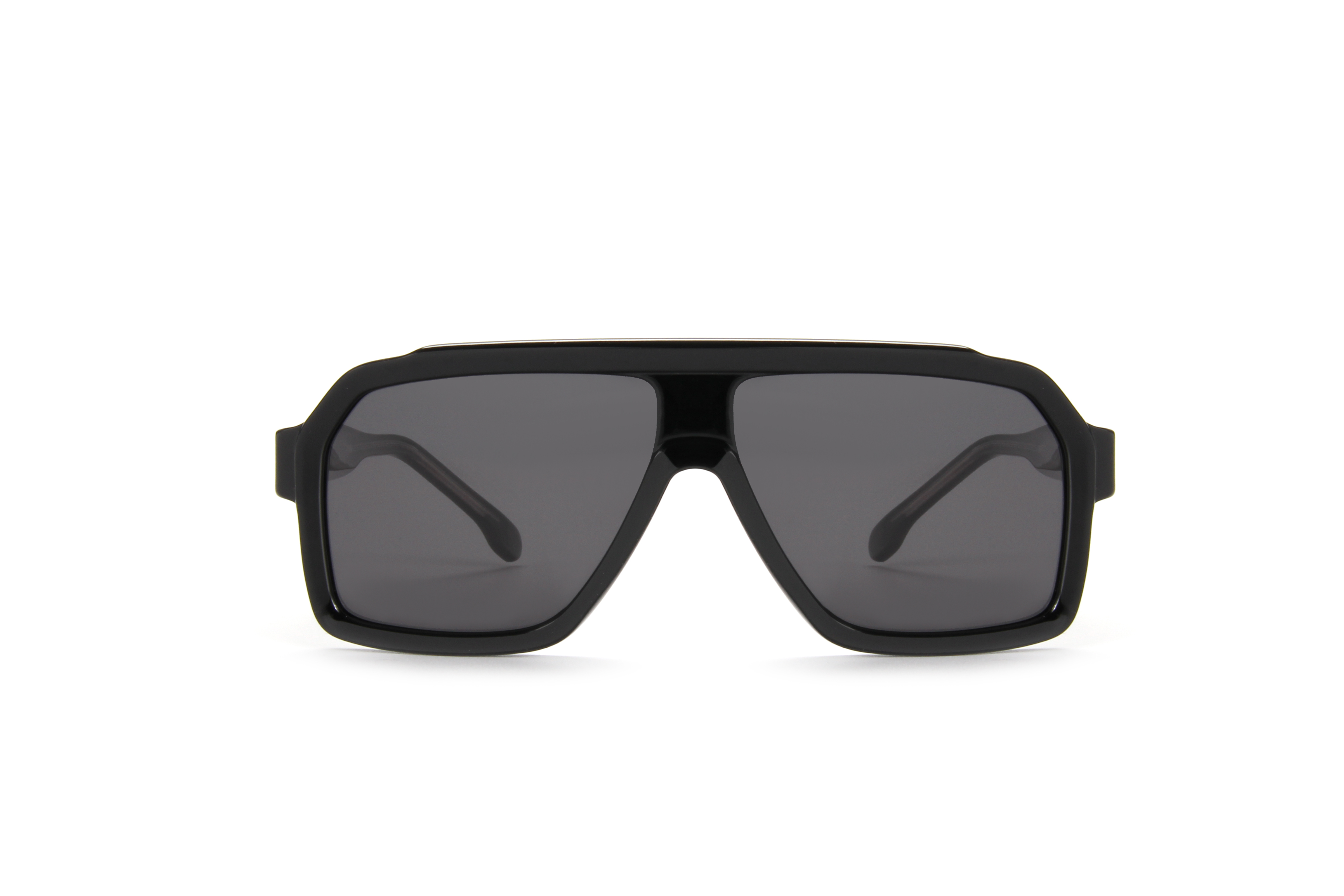 RIANOVA PC polarized sunglasses Square Frame Goggle Sunglasses Leg Pins 4006