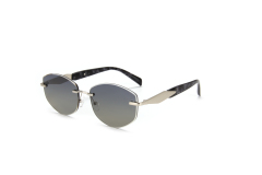 RIANOVA PC polarized sunglasses Rimless Metal Sunglasses 6028