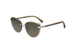 RIANOVA PC polarized sunglasses borderless Rimless inlaid lenses with cut edges 2004