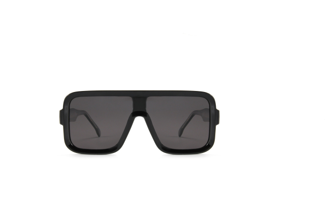 RIANOVA PC polarized sunglasses Square Frame Large framed lenses Goggle Sunglasses Leg Pins 5007