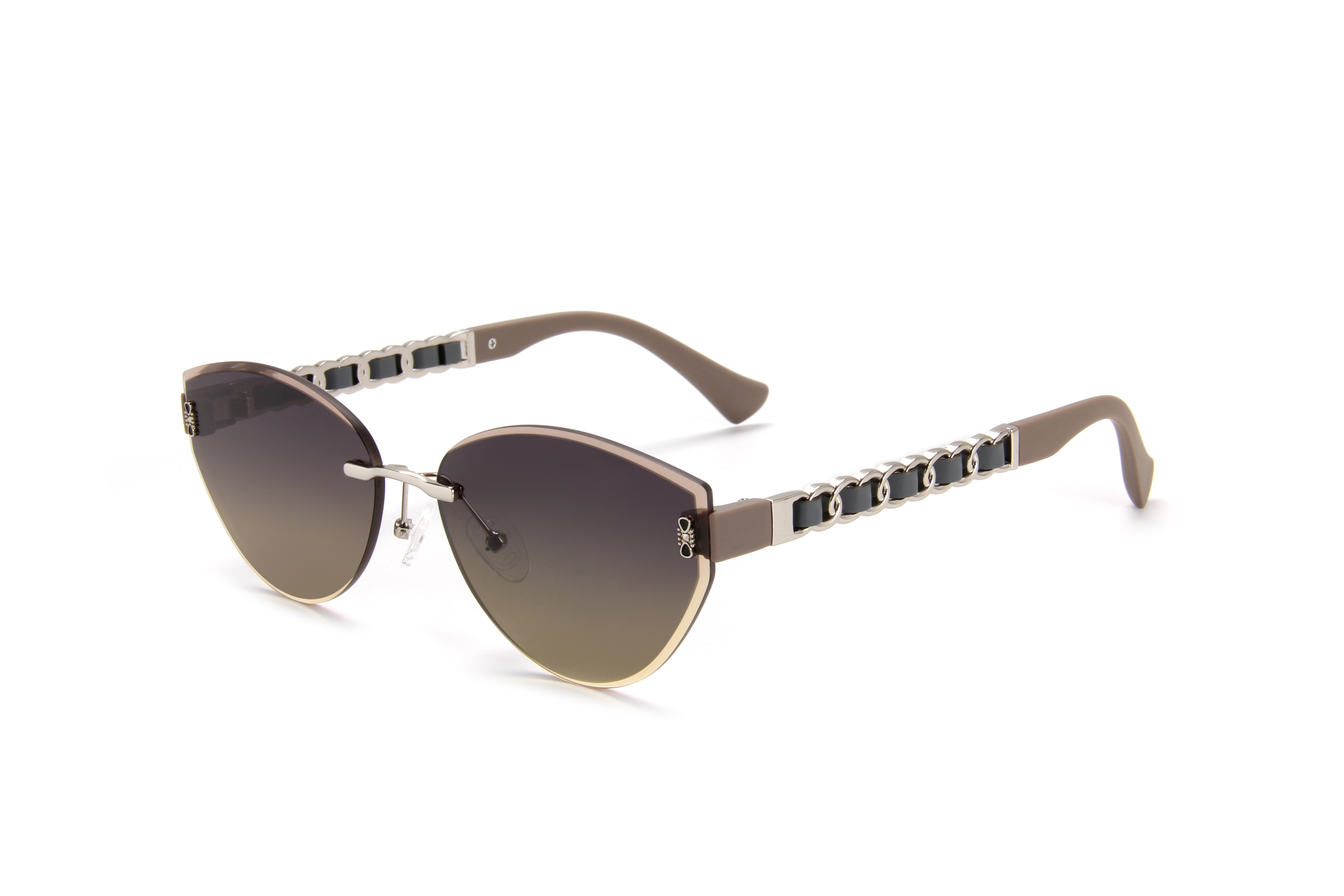 RIANOVA PC polarized sunglasses borderless metal inlay 2002