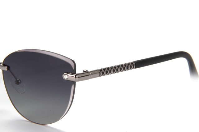 RIANOVA PC polarized sunglasses borderless Rimless inlaid lenses with cut edges 2004