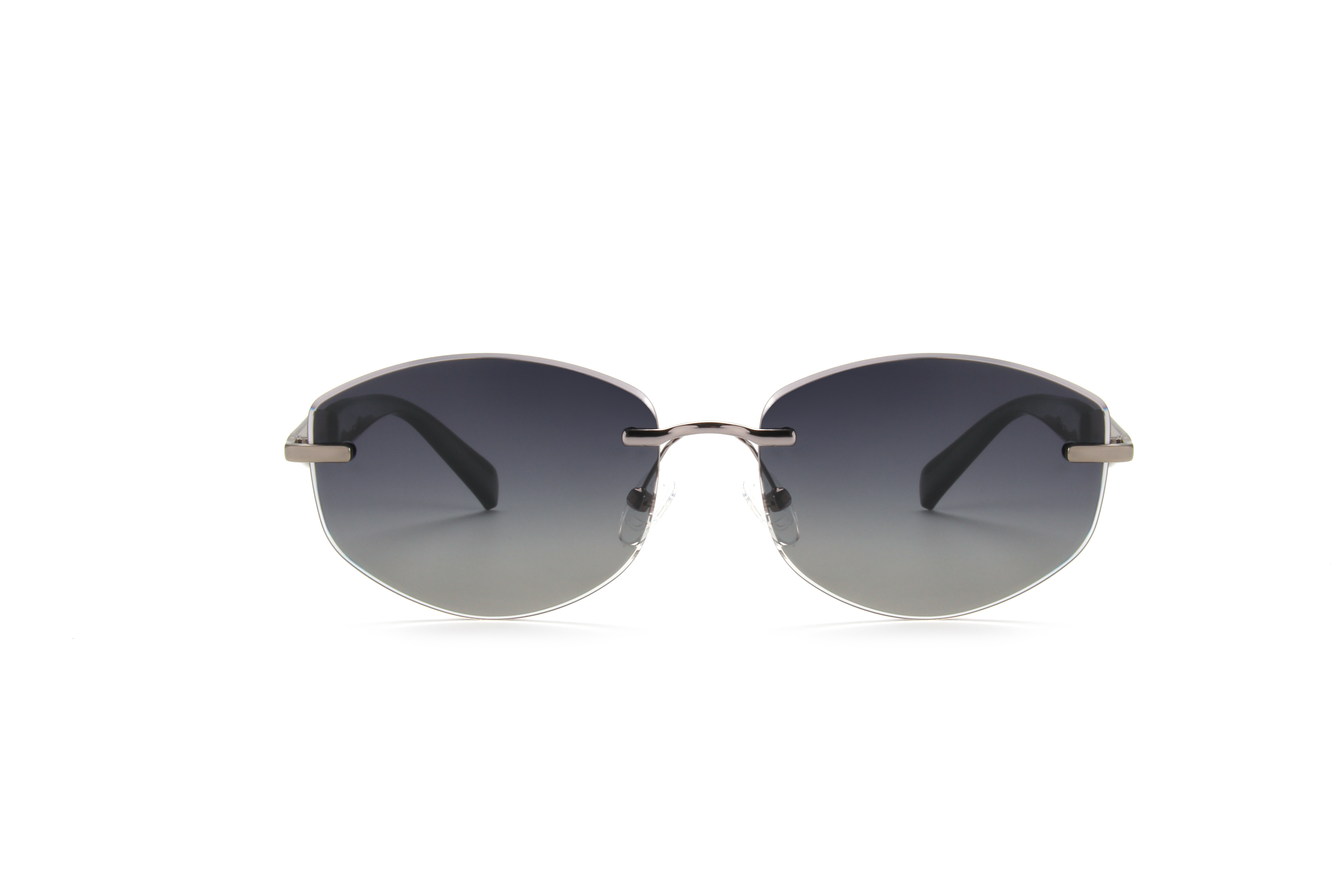 RIANOVA PC polarized sunglasses Rimless Metal Sunglasses 6028