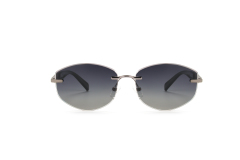 RIANOVA PC polarized sunglasses Rimless Metal Sunglasses 6028