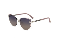 RIANOVA PC polarized sunglasses borderless Rimless inlaid lenses with cut edges 2004