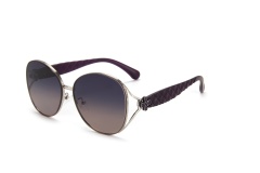 RIANOVA PC polarized sunglasses Round frame driving sunglasses 6034
